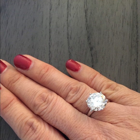 charles & colvard Jewelry - Sold -Charles & Colvard Moissanite 14k Forever One
